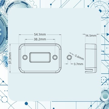 Счетчик моточасов двигателя 2T/4T газонокосилка мотоцикл водонепроницаемый
