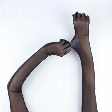 Rękawiczki pięciopalczaste jedwab rozmiar uniwersalny - kobieta