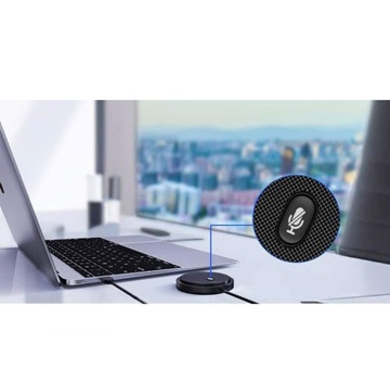 Всенаправленный конференц-микрофон 360 USB 2.0 с технологией Techly Mute