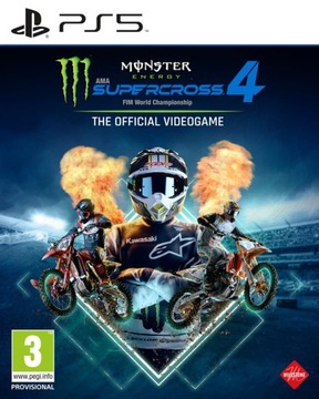 Monster Energy Supercross 4 PS5 Nowa (kw)