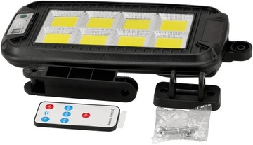 Mocna Lampa Solarna LED Uliczna Z Czujnikiem Zmierzchu I Ruchu Pilot Solar