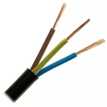 Przewód Kabel w gumie elastyczny OW H05RR-F 3x2,5