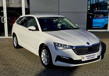 Skoda Scala Hatchback 1.0 TSI 110KM 2021 Skoda Scala 1.0 PB 110KM M6 Ambition FV23 Salon PL Serwis ASO Gwarancja, zdjęcie 3