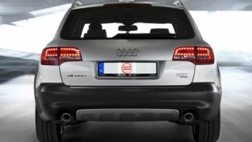 Рамка номерного знака AUDI S LINE, 1 шт., без винтов.