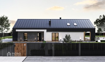 Проект дома Pióro Architekci-19 Базовая версия