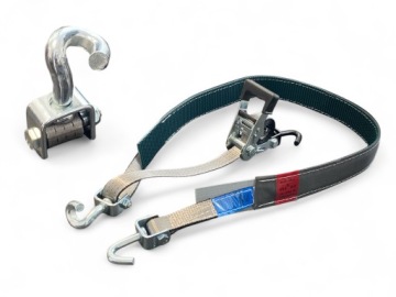 Pás pro odtahový vůz Snake VDI s Gumou 2,8 m 3 háky VDI 2700 8.1/8.2 přepravní pás