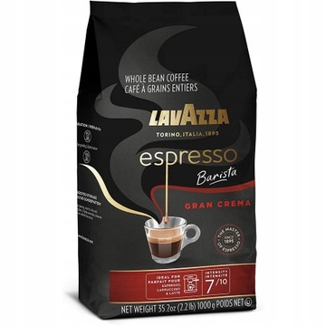 Кофе Lavazza L'Espresso Gran Crema в зернах 1кг.