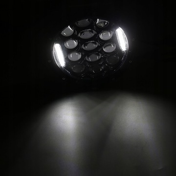 КОМПЛЕКТ ФАР МОТОЦИКЛ ПЕРЕДНИЙ ФОНАРЬ LED 7IN