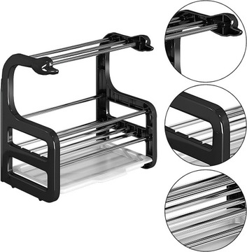 Кухонный органайзер под мойку, поддон + подставка