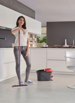 Zestaw Vileda Ultramat Turbo MOP OBROTOWY PŁASKI