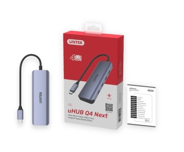 Unitek Hub USB-C 3.1 | 4 порта USB-C | 5 Гбит/с | H1107K