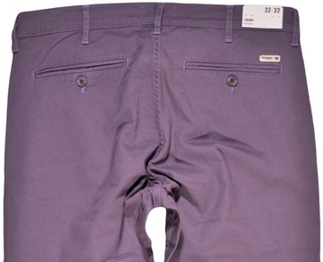 WRANGLER spodnie SLIM purple CHINO W32 L32