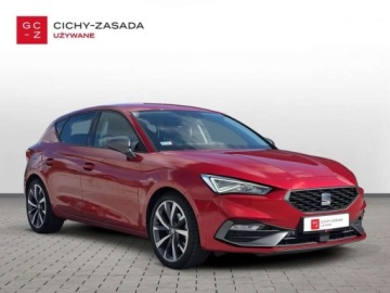 Seat Leon III Hatchback Facelifting 1.5 EcoTSI 130KM 2020 Seat Leon 1.5TSI 130KM FR Navi System Kamera cofania Pakiet ZIMOWY Oswietl, zdjęcie 31