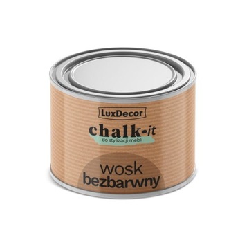 LuxDecor Wosk Bezbarwny Chalk-It 0,4L