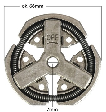 ЦЕНТРОБЕЖНАЯ МУФТА БЕНЗИНОВОЙ ПИЛЫ Т38 3800 М7