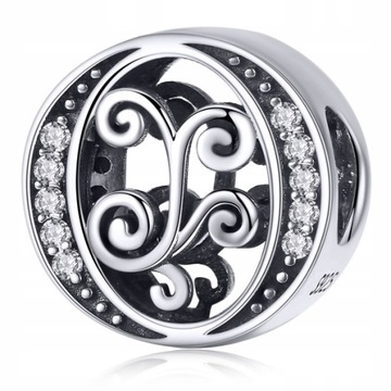 Charms Srebrny Zawieszka New Litera O