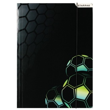 Папка STARPAK А4 с футбольным ластиком