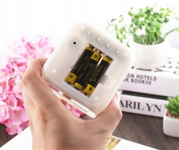 KAMELEON БУДИЛЬНИК С ПОДСВЕТКОЙ ЖК-ЧАСЫ ТЕРМОМЕТР СВЕТОДИОДНЫЙ БУДИЛЬНИК 3в1