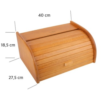 Деревянная хлебница, контейнер для светло-коричневого хлеба