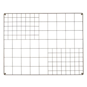 Органайзер Blackboard сетка 90х70, золотой