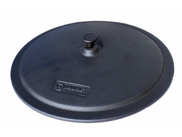 ЧУГУННАЯ ОХОТНИЧЬЯ ЧУГУНКА ДЛЯ ЖАРКИ НА КОСТРЕ KAWMET 8 ЛИТРОВ