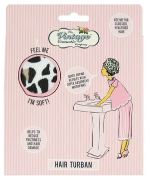 VINTAGE COMPANY Волосы Леопардовый тюрбан