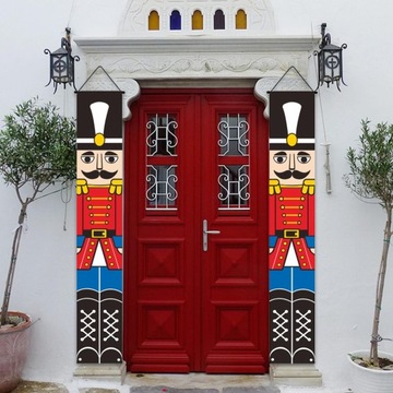 Рождественский декоративный баннер 