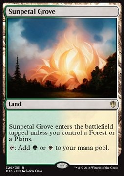 Karta Magic: Sunpetal Grove