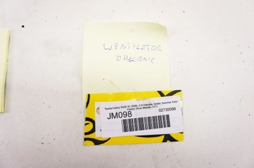JM098 TOYOTA CAMRY XV40 2.4H VĚTRÁK VENTILÁTOR
