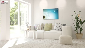 Магнитная стеклянная доска Одуванчик 60х40см