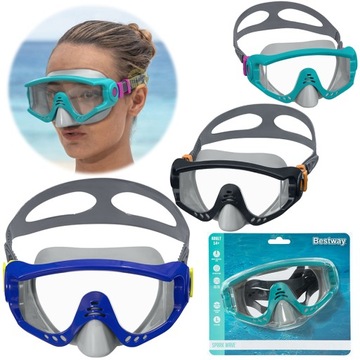 Maska Okulary do nurkowania pływania 22044 Bestway