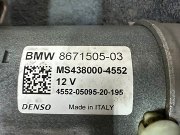 BMW G01 G02 G05 G07 G11 G20 F89 STARTÉR BENZÍN ORIGINÁLNÍ