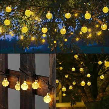 СОЛНЕЧНЫЕ СОЛНЕЧНЫЕ ЛАМПЫ ДЛЯ САДОВ, 9,5 М, 50LED