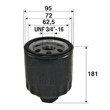 FILTR OLEJE 586056 VALEO VOLVO VW 740 760 780 94