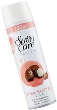 ГЕЛЬ ДЛЯ БРИТЬЯ SATIN CARE 200МЛ МАСЛО ШИ ШЕЛК