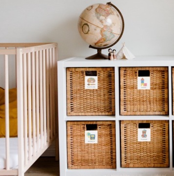 72 шт. игрушечные этикетки/наклейки для организации игрушек ИКЕА ТРУФАСТ.