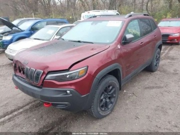 Jeep Cherokee V 2021 Jeep Cherokee 3.2 V6 benzyna 271KM 4X4 wersja TRAILHAWK, od ubepieczyciela, zdjęcie 1