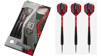 RZUTKI LOTKI HARROWS ACE RUBER GRIP 20 GR STEELTIP PROFESJONALNE OSTRE