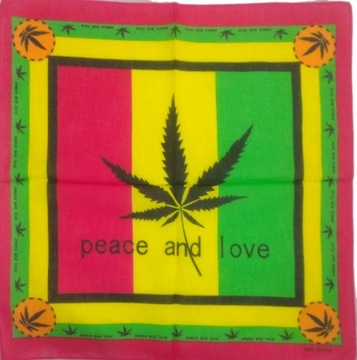 BANDAMKA CHUSTKA APASZKA RÓŻNE KOLORY WZORY LOVE