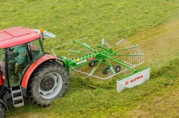 Грабли роторные SIPMA 3,5 м Tandem ZK 350 WIR