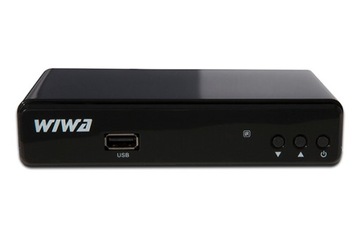 WIWA H265 DVB-T2 STB-тюнер-декодер с дисплеем