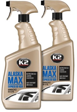 ФИНСКИЙ СКРЕБОК 575 СКРЕБОК + K2 ALASKA РАЗМОРАЖИВАНИЕ ОКОН 700мл x2 ЗИМА