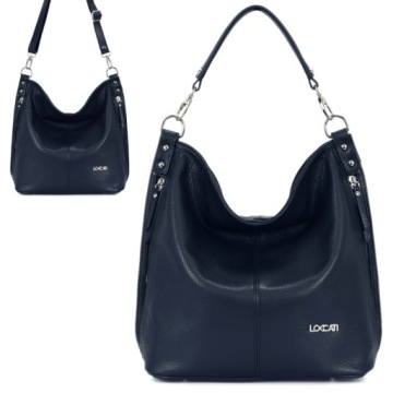 Modne torebki do pracy Torba damska skórzana a4