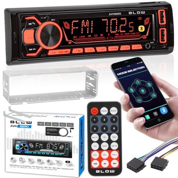 OUTLET RADIO SAMOCHODOWE BLUETOOTH USB MIKROFON