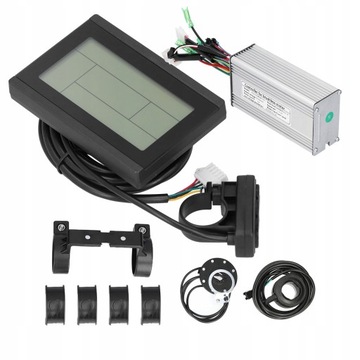 ZESTAW STEROWNIK SILNIKA KONTROLER LCD DO ROWERU ELEKTRYCZNEGO 48V 350W