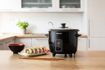 Sencor Rice Cooker Black KEEP Warm Steam Cooking Pot
