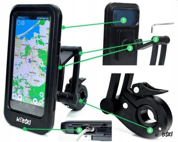 Uchwyt na Telefon na ROWER MOTOCYKL QUAD SKUTER