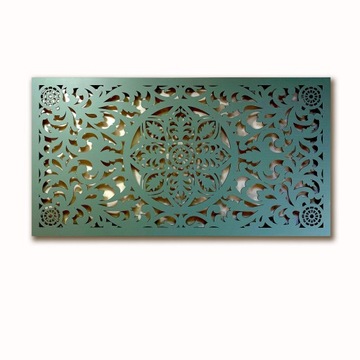 Obraz Drewniany BANGKOK 120x62cm DEKORACJA
