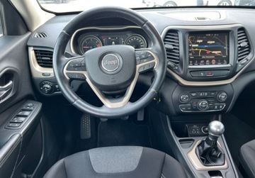 Jeep Cherokee V Terenowy 2.0 MJD 140KM 2014 Jeep Cherokee 2.0D 140KM 6B.Ledy Navi Klimatr.El.Klapa 2xPDC Po Rozrz.Fakt, zdjęcie 11