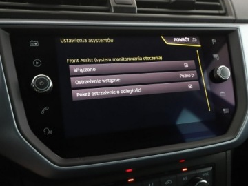 Seat Arona Crossover 1.0 EcoTSI 95KM 2018 Seat Arona Style navi PDC climatronic grzane, zdjęcie 26